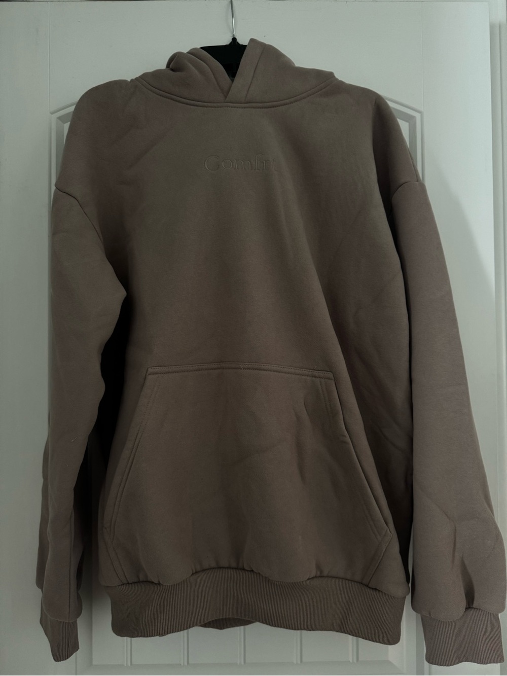 Comfy Oversized Brown Women's Hoodie Sweatshirt